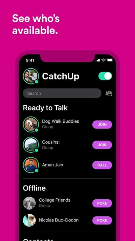 Facebook เปิดตัว CatchUp แอพที่ช่วยดูได้ว่าใครสะดวกคุยอยู่บ้าง gadgetมาใหม่ อัพเดทโลกไซเบอร์ Facebook CatchUp