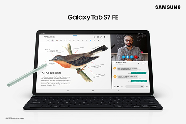 Samsung เปิดตัวแท็บเล็ตรุ่นใหม่อย่าง Samsung Galaxy Tab S7 FE Tablet พร้อมฟังก์ชันแบบจัดเต็ม gadgetมาใหม่ อัพเดทโลกไซเบอร์ Samsung SamsungGalaxyTabS7FETablet